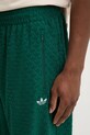 adidas Originals pantaloni de trening Q12 MONOGRAM TR verde JD0699