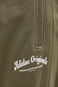 adidas Originals pantaloni de trening din bumbac Wabash verde JP4486