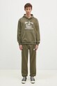 adidas Originals pantaloni de trening din bumbac Wabash JP4486 verde