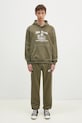 adidas Originals pantaloni de trening din bumbac Wabash JP4486 verde