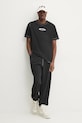 adidas Originals pantaloni de trening din bumbac Wabash JP4487 negru SS25