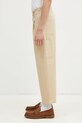 Drôle de Monsieur spodnie Le Pantalon Cropped Twill F.BP155.CO206.BG beżowy SS25