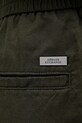 Nohavice s prímesou ľanu Armani Exchange zelená XM000655.AF13180