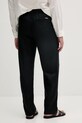 Îmbrăcăminte Armani Exchange pantaloni din amestec de in XM000655.AF13180 negru