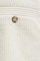 A.P.C. spodnie sztruksowe pantalon river H beżowy COHDW.H08470
