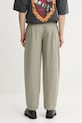 Odzież A.P.C. spodnie bawełniane pantalon willow COGBJ.F08486 zielony