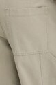 A.P.C. pantaloni de bumbac jean fergus verde COGBJ.M08500