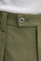 Бавовняні штани A.P.C. pantalon renato зелений COHFU.H08428