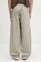 Odzież C.P. Company spodnie bawełniane 18CMPA094A006475G beżowy