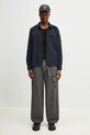 C.P. Company pantaloni de bumbac 18CMPA094A006475G gri
