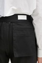 Брюки MM6 Maison Margiela чёрный SH0KA0035