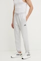 adidas pantaloni de trening Feelcozy tricotaj gri JE3819