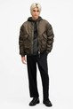 Хлопковые брюки AllSaints WARDEN хлопок чёрный M022TB