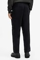 AllSaints pantaloni de bumbac WARDEN M022TB negru