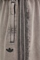adidas Originals pantaloni de trening din bumbac Premium Essentials Retro Washed Open Hem gri JD0217