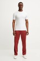 adidas Originals pantaloni de trening Firebird Track Pant JP2541 rosu SS25