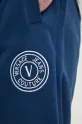 Хлопковые спортивные штаны Versace Jeans Couture тёмно-синий 78GAAT00.CF01T