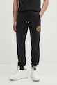 Versace Jeans Couture pantaloni della tuta di cotone maglia nero 78GAAT00.CF01T