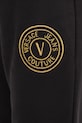 Abbigliamento Versace Jeans Couture pantaloni della tuta di cotone 78GAAT00.CF01T nero