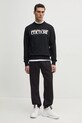 Bavlněné tepláky Versace Jeans Couture 78GAAT08.CF01T černá SS25