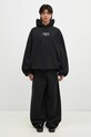 Tepláky VETEMENTS Embroidered Logo UA66SP630B čierna