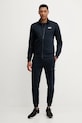 EA7 Emporio Armani spodnie dresowe bawełniane PJVRZ.8NPP67 granatowy AW25