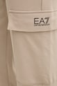 Бавовняні спортивні штани EA7 Emporio Armani коричневий PJVRZ.8NPP67