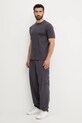 EA7 Emporio Armani spodnie dresowe bawełniane AF10432.7M000154 szary SS25