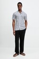 United Colors of Benetton spodnie bawełniane 4KVBUF05F czarny SS25