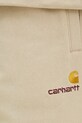 Carhartt WIP joggers American Script Jogging Pant beige I027042.2LPXX