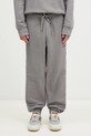 Спортивні штани Carhartt WIP American Script Jogging Pant трикотаж сірий I027042.2LRXX