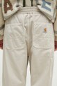 Carhartt WIP spodnie bawełniane Flint Pant beżowy I029919.2LPGD