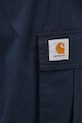 Памучен панталон Carhartt WIP Cole Cargo Pant тъмносин I030477.0NY02