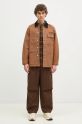 Хлопковые брюки Carhartt WIP Cole Cargo Pant I030477.2LS02 коричневый