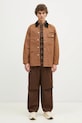 Carhartt WIP pantaloni de bumbac Cole Cargo Pant I030477.2LS02 maro