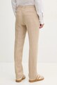 Abbigliamento United Colors of Benetton pantaloni in lino 43B3UF03X beige