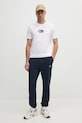 Pepe Jeans pantaloni de trening din bumbac DUKE JOGGER PM211865 bleumarin SS25