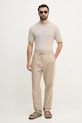 Брюки с примесью льна Pepe Jeans LINEN PULL ON PANTS PM211872 бежевый SS25