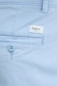 Kalhoty Pepe Jeans SLIM CHINO POPLIN modrá PM211873