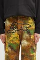 Bavlněné kalhoty ICECREAM Running Dog Cargo Pant zelená IC24430