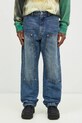 Billionaire Boys Club jeansi Denim Carpenter Pant albastru B24428