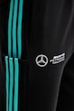 adidas pantaloni de trening din bumbac x Mercedes negru JV5379