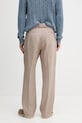 Odzież Liu Jo spodnie lniane QA5265.T4346 beżowy