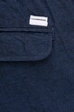 Lindbergh spodnie lniane granatowy 30.008023.DK.BLUE