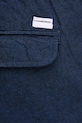 Lindbergh pantaloni din in bleumarin 30.008023.DK.BLUE