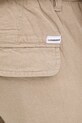 Lindbergh spodnie lniane beżowy 30.008023.SAND
