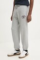 Бавовняні спортивні штани Guess Jeans бавовна сірий M5RB52.KCPR1