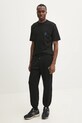 Бавовняні спортивні штани Guess Jeans M5RB52.KCPR1 чорний SS25