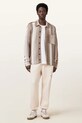 AllSaints spodnie dresowe bawełniane UNDRGRND bawełna beżowy M031TB