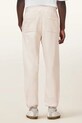 AllSaints spodnie dresowe bawełniane UNDRGRND M031TB beżowy